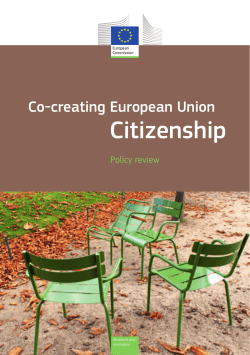 Co-creating European Union Citizenship