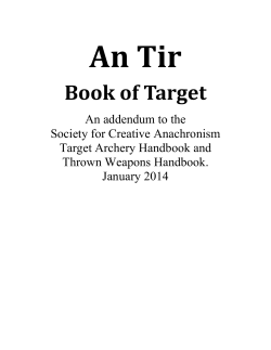 An Tir Book of Target
