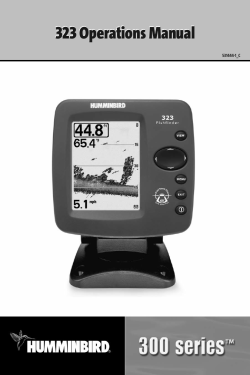323 OPM EN - Humminbird