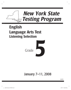 English Language Arts Test