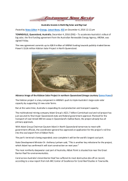 Australia Invests in Both Big Solar and Big Coal