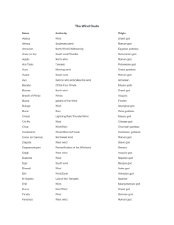 The Wind Gods - Cielo Wind Power