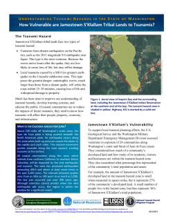 Fact Sheet - Jamestown S`Klallam