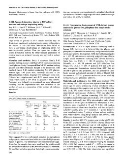 R-144. Sperm dysfunction, glucose in IVF culture medium and