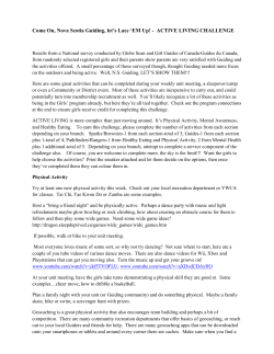 Come On, Nova Scotia Guiding, let`s Lace `em Up