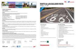 ROUTE 66 with BALLOON FIESTA
