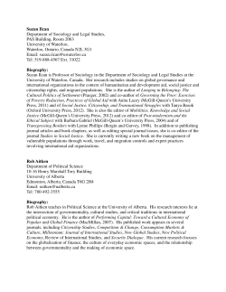 Postwar World Order and Biopolitical Management: The United