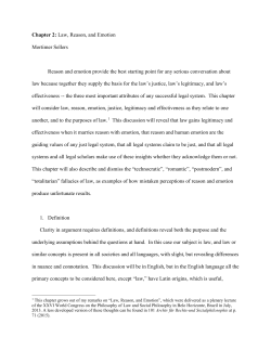 Chapter - Faculty of Law | University of Oxford