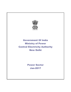 Government Of India Power Sector Jan