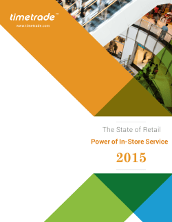 The State of Retail Power of In-Store Service