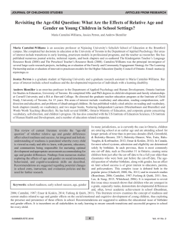 Revisiting the Age-Old Question: What Are the Effects of Relative