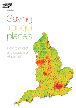 Saving tranquil places - Campaign to Protect Rural England