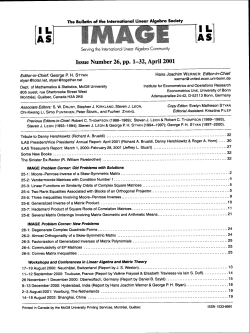 image 26 - International Linear Algebra Society