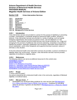 Section 3 - Magellan of Arizona