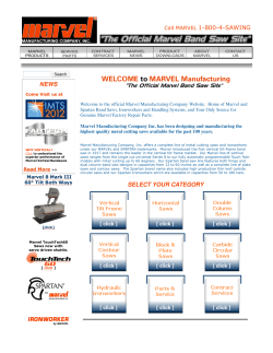 Marvel Metal Band Saw -"The Official Marvel Band Saw Site