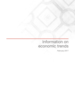 Information on economic trends (February 2017)