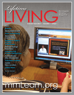 And More! - Morningside Ministries