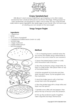 Crazy Sandwiches!