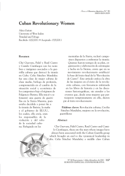 Cuban Revolutionary Women