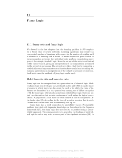 11 Fuzzy Logic