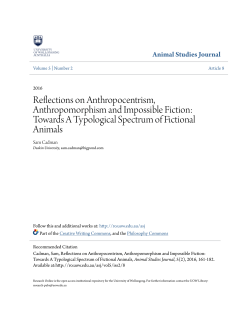 Towards A Typological Spectrum of Fictional