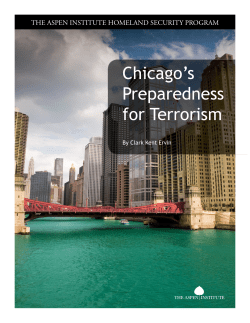 Chicago`s Preparedness For Terrorism