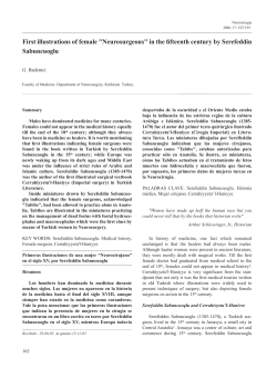 First illustrations of female "Neurosurgeons" in the fifteenth century