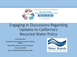 Short Subject Technical Video - Bay Area Clean Water Agencies