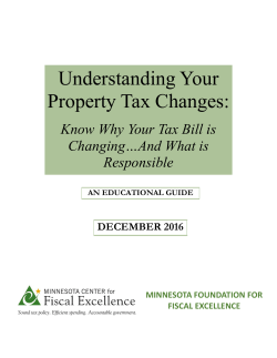 Understanding Your Property Tax Changes: 2017 Edition