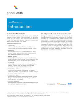 Introduction - Capital Health