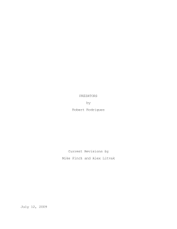Mike Finch and Alex Litvak Predators Script