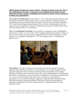 #885 – Benjamin Franklin and America as Babel – Benjamin