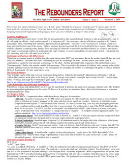 Ejections, Fighting, etc. It does not matter how many times I review