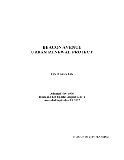 Beacon Avenue Urban Renewal Project