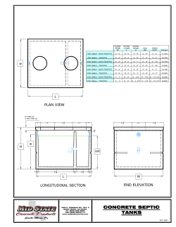 800 Gallon - NON TRAFFIC 6` - 2" 8` - 0 4` - 4" 3` - 4" 3`