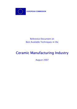 Ceramic Manufacturing Industry