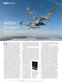 Selfies in space