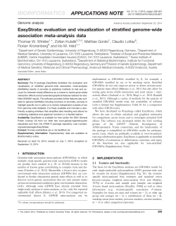 EasyStrata: evaluation and visualization of stratified