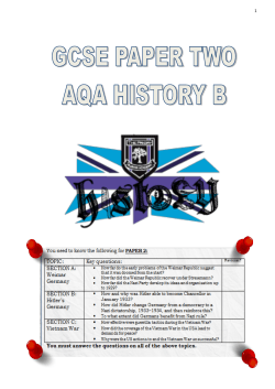 Paper Two Revision Legacy Booklet 2015 PDF File
