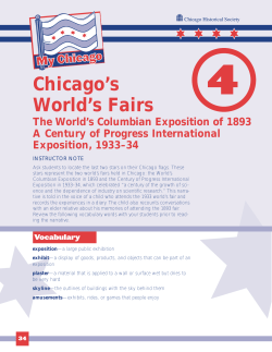 Chicago`s World`s Fairs