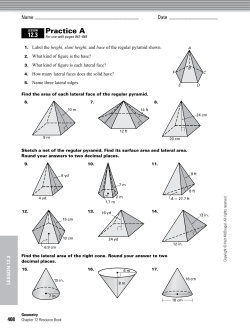 Practice A 12.3 - rjssolutions.com