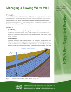 Managing Flowing Water Well 2016.indd