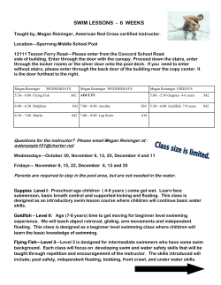 swim lessons - 6 weeks - Lindbergh School District