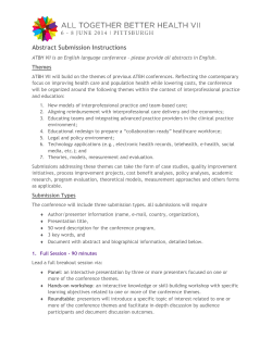 a pdf of full abstract submission instructions.