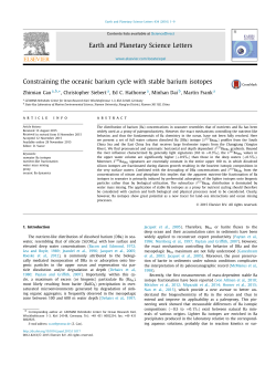 Constraining the oceanic barium cycle with stable barium isotopes