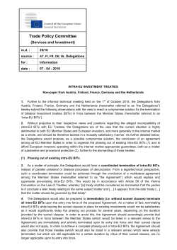 Trade Policy Committee