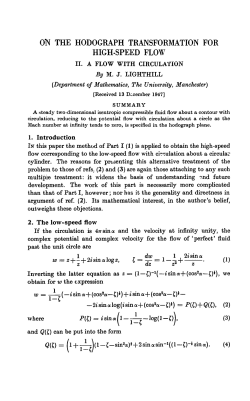 on the hodograph transformation for high