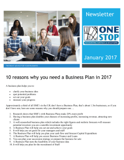 Newsletter - One Stop Accounting
