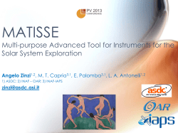 Multi-instrument Advanced Tools for Italian Solar System Exploration