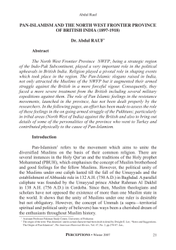 Pdf - SAM | Center for Strategic Research